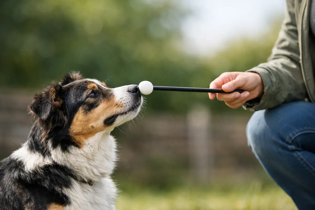 Target Stick beim Hund aufbauen leicht erklärt