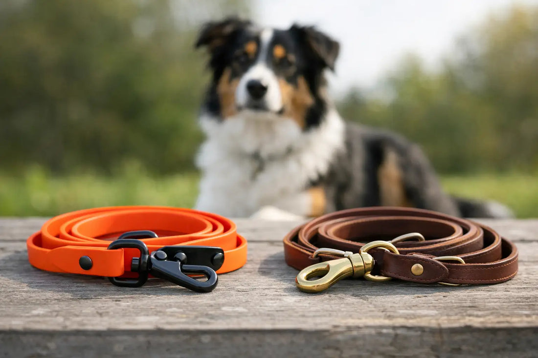 Biothane oder Lederleine für Ihren Hund?