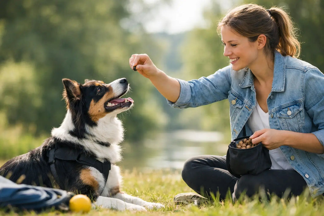 Hund unterwegs stressfrei belohnen