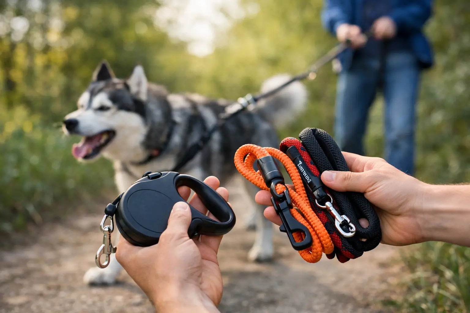 Welche Leine bei ziehendem Hund passt?