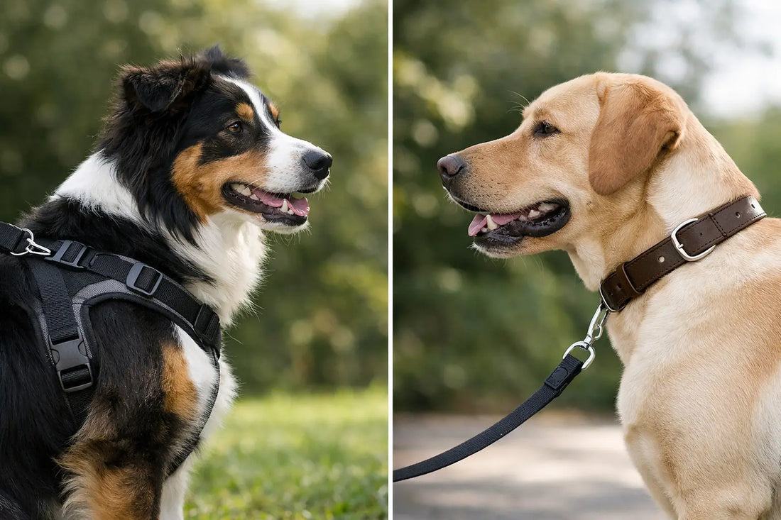 Brustgeschirr oder Halsband beim Hund wählen