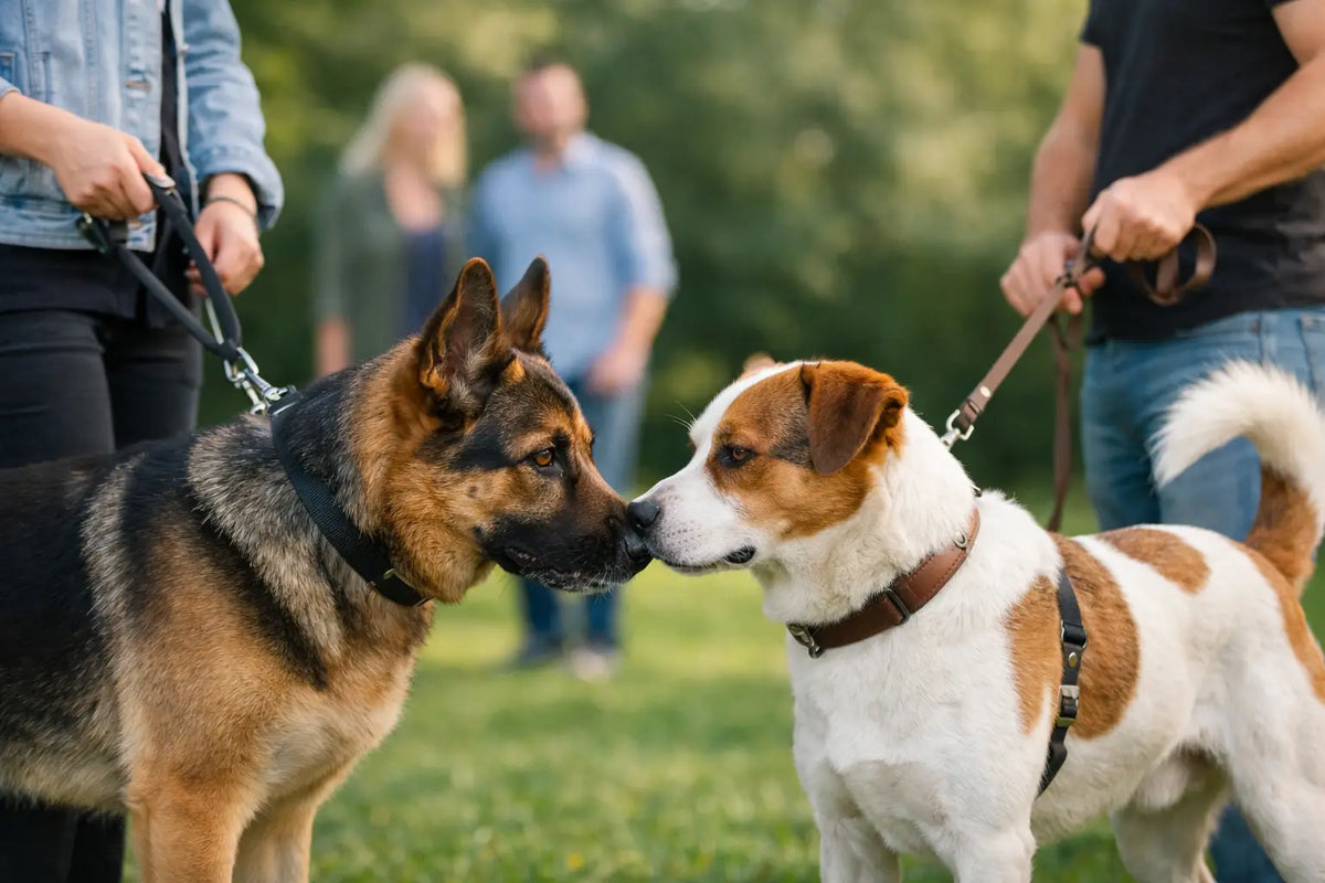 Anleitung für kontrollierte Hundebegegnungen