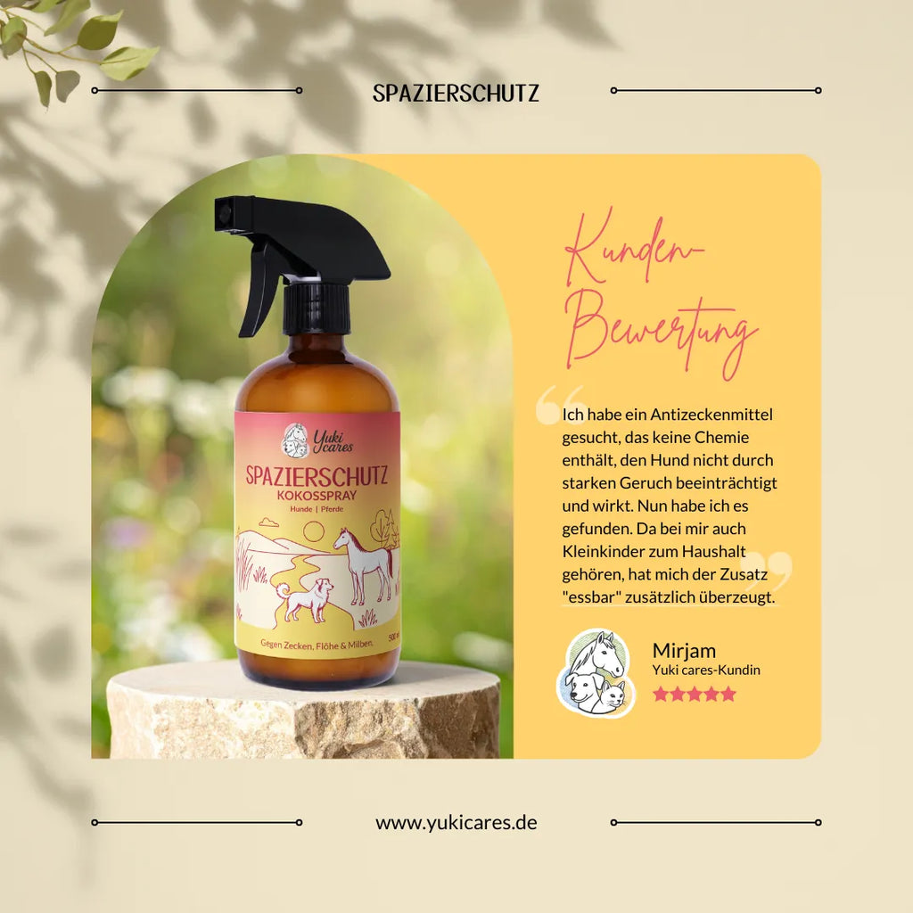 Kokos Spray Spazierschutz - Anti-Zeckenspray