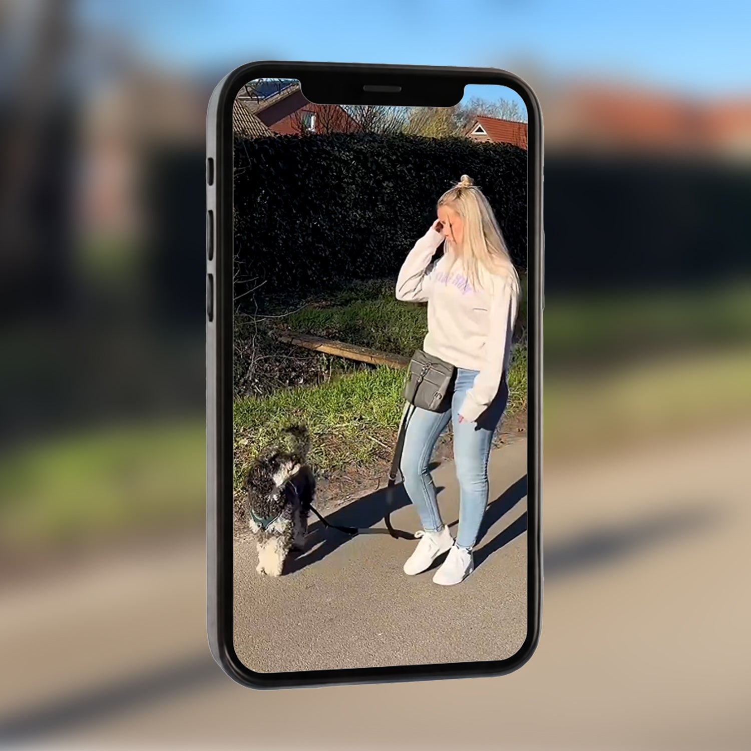 ASCO Leckerlitasche für Hunde mit Einhand-Schnappverschluss